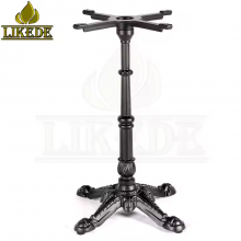 Cast Iron Coffee Table Legs Metal Black Removable Table Leg thumbnail-3
