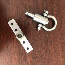 Stainless Steel Wind-Resistant Pin, Bolt Base, Fixing Pin, Curtain Wall Hanging Basket Wind-Resistant Pin, Window Cleaning Safety Buckle Accessories