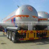 Reasonable Price New Lpg Gas Tanker Semi Trailer, 3 Axles Semi Trailer thumbnail-1