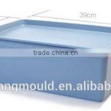 Injection Plastic Turnover Crate Mould Plastic Basket Mould Plastic Box Mould thumbnail-3