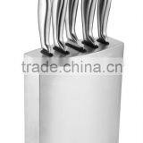 430 S/S HANDLE STAINLESS STEEL 6PCS KITCHEN KNIFE SET thumbnail-1