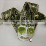 Funny Mask Wedding Latest Carnival of Venice Masquerade Export Italian Handmade Decorative Pendant Small Full-face Mask No. thumbnail-2