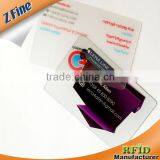 Transparent Plastic Card, Clear PVC Card, Frosted Transparent Card thumbnail-3