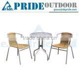 Rattan Home Furniture Table And Chair For Coffee Shop Combination Vintage Table And Chair thumbnail-1