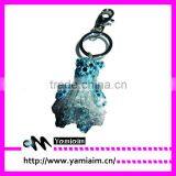 Fashion Crystal Bear Keychain Gift Items