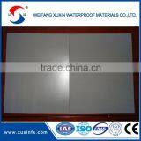 1.2mm Thickness Light Grey Color Single Ply Pvc Roofing For Roof Garden Use thumbnail-1