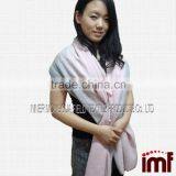 100 % Pure Cashmere Scarves Sweater Crochet Lady Poncho Cashmere With Buffalo Horn Button thumbnail-6