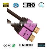 Male to Male HDMI cable with Ethernet