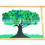 Montessori Materials in China/Montessori Teaching Aid/Montessori Apple Tree Puzzle Game thumbnail-2