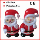 Christmas promotional gifts inflatable santa claus for indoor use dollar items