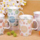 Rural Wind Series Mugs,pink Mugs,porcelain Mugs thumbnail-1