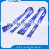 Polyester Custom Fabric Print Polyester Flat Lanyard,keychain Lanyards thumbnail-3