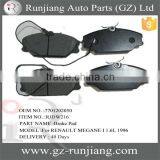 7701202050 Semi-metal Brake Pads for RENAULT MEGANE I 1.6L 1996 thumbnail-3