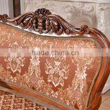 European New Design Wooden Chair Frame 2 Seat Rest Recliner Chair thumbnail-2