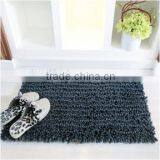 Washroom Chenille Anti-Slip Rubber Entrance Door Mat / Polyester Rubber Door Mat thumbnail-2