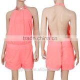 European Women Fashion Hot Sale Shorts Jumpsuits Ladies Summer Party Playsuit Jumpsuits