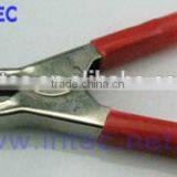 Jumper Wires Alligator Crocodile Roach Test Clip Plastic Handles Crocodile Clips 48mm Red Color I00103