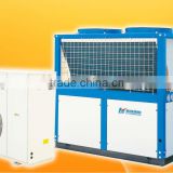 air source heat pump air conditioner for heating cooling and hot water