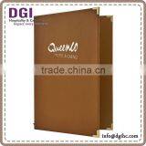 Exquisitely Gentle Design Wine Glass for Hotel / Leather Cover / Hardcover Menu Book thumbnail-3