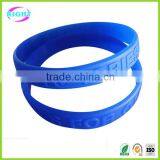 Custom Embossed Silicone Wristband