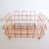 Fruit Bowl for Kitchen Countertops - Rose Gold thumbnail-1