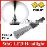 Car Led Headlight MX-L2 & LUXEON MZ Chip Front Headlight With Driver/ballast/stabilizer thumbnail-6