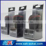 Automatic Gear Shift Knob Leather/Aluminum/carbon Fiber thumbnail-4