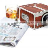 Wholesale China Cardboard DIY 3D Mini Portable Projector for Android Smartphones Mobile Phone