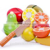 Wooden Plascapes Fruit Cutting Role Play Set