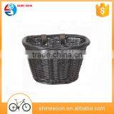 Wholesale Wicker Baskets Woven Bicycle Basket /natural Pet Bicycle Bike Baskets thumbnail-1