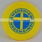 Plastic Flying Disc(Sweden Flag)
