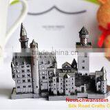 Neuschwanstein Castle puzzle jigsaw by stainless steel