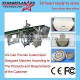 Stainless Steel Kettle Marking Assemble Line with Most Advanced Fiber Laser Marking Machine Price