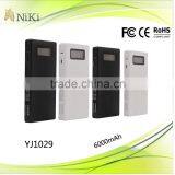 Latest New Model Power Bank 6000mAh Top Selling Usb Power Bank