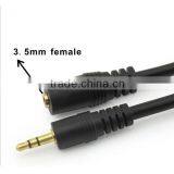1.5 Metre(6 Feet) Audio Extension Cable With Gold Plated Plug thumbnail-3