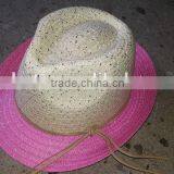 New Product Best Quality Children Beach Straw Cap thumbnail-3