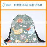 Wholesale Bulk Drawstring Bags Custom Print Clutch Bag Emoji Drawstring Bag Supplier's Choice thumbnail-5