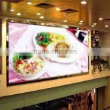 Resturant advertising use big size indoor true color 135inch HD LED TV