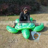 Water play equipment turtle design animal pool float inflatable donut