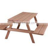 Wpc Raw Material Folding Wood Bench Outdoor Wood Bench Wood Park Bench thumbnail-3