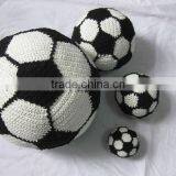 Handmade Crochet Stuffed Football Soccer Souvenir