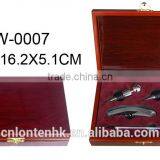 Custom Wooden Wine Gift Box With Wine Opener thumbnail-1
