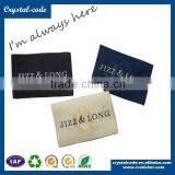 Custom Nylon Stickers Garment Washable Cotton Printing Label Quality Choice