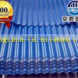 22 Gauge Color Coated Aluzinc Corrugated Steel Roofing Sheets thumbnail-3