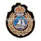 Hand Embroidered Badges , Emblems ,Crest , Insignias , Patches
