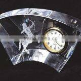 Arch Personalized Crystal Clock
