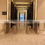 Drop Arm Turnstile With Bi-direction Card Swipping