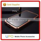 [UPO] Luxury 2 in 1 Metal Aluminum Bumper Electroplating Mirror Back Cover Shockproof Phone Case for LG K7 thumbnail-4