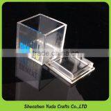 10x10x10cm Acrylic Favor Box Display Dustproof Toy Cube thumbnail-2