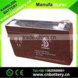 6v 7ah 20hr Rechargeable Batteries SLA Deep Cycle Battery for Electric Scooter